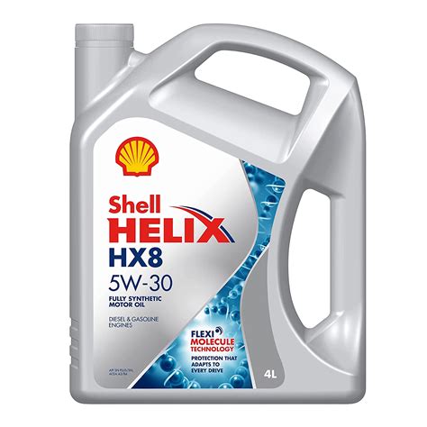 Shell Helix HX8 5w 30: details about motor oil.